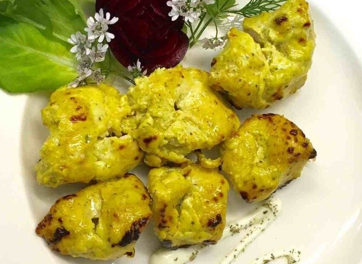 Marinated chicken from Jehan Curry Hut, Brentwood, Essex